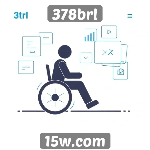 Acessibilidade e design do site 378brl analisados